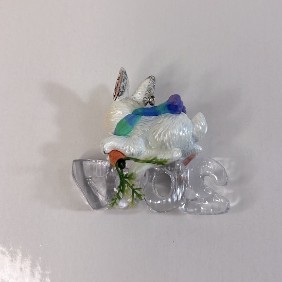 Hallmark 2007 Cool Decade Bunny Rabbit Holiday Christmas Ornament - Picture 5 of 7